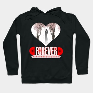 LOVE forever(without word love) Hoodie